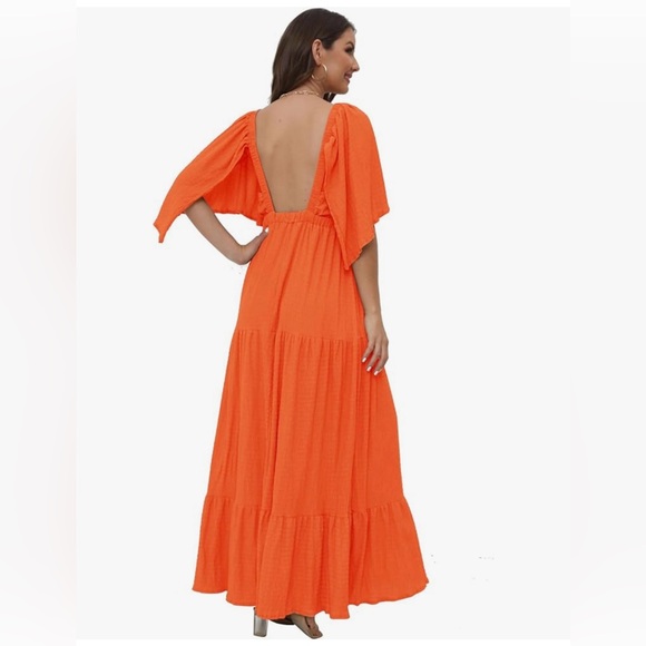 Boho Maxi Dress, NWT - Picture 2 of 2